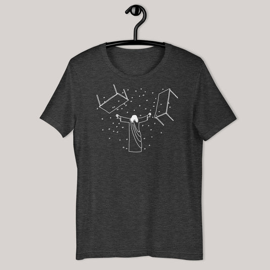 Jesus Overturning T-Shirt - by nakedpastor