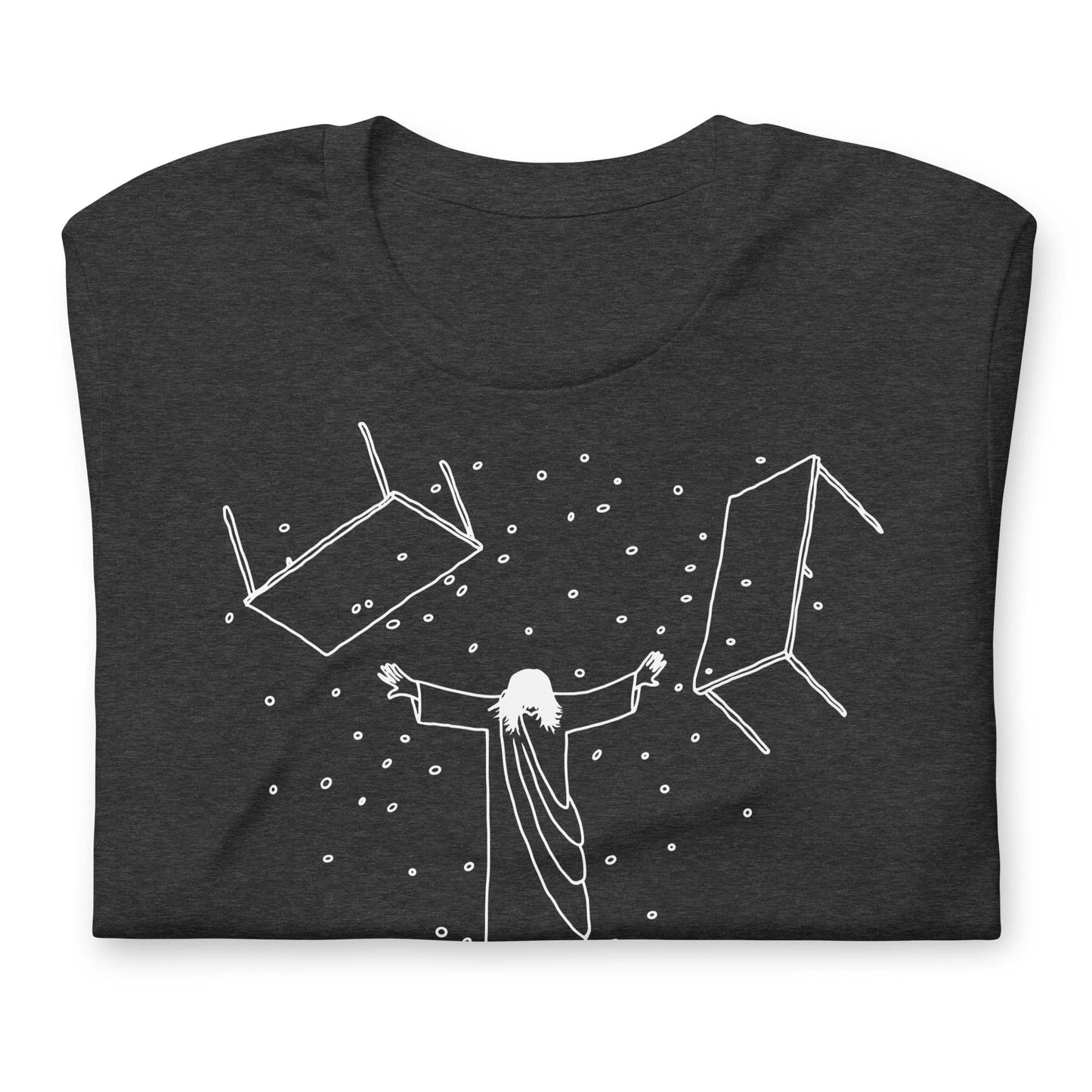 Jesus Overturning Women's T-Shirt