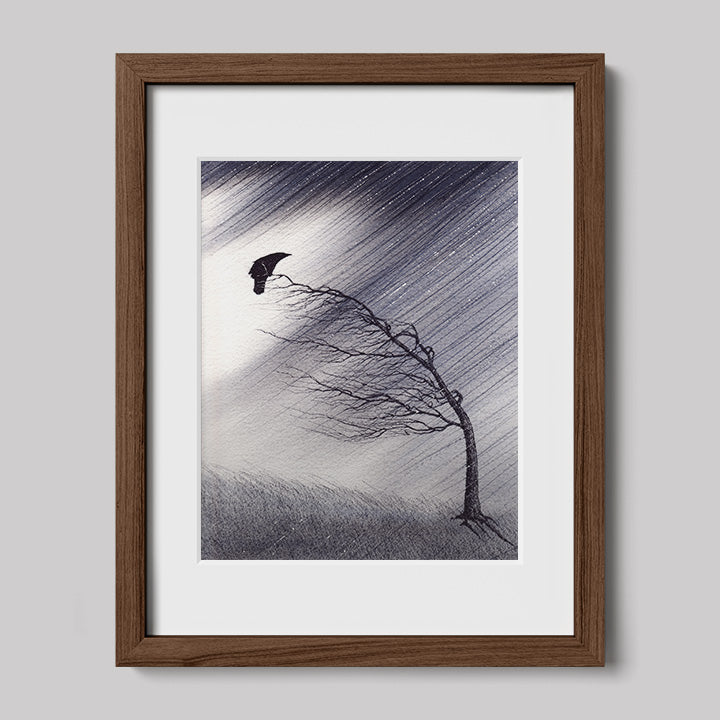 Prevailing Watercolor Print-Paintings-nakedpastor