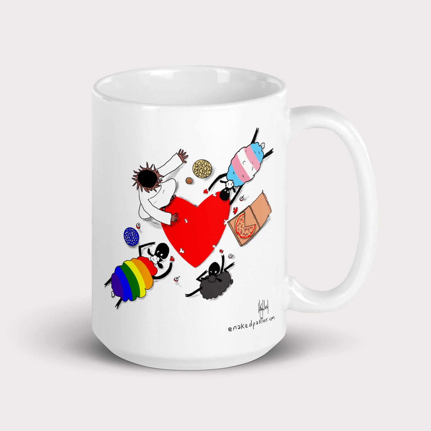 Puzzle of Love Mug