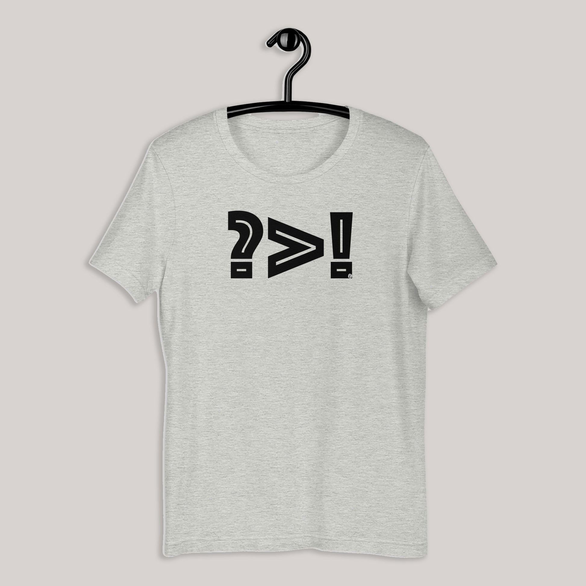 Questions are Greater Than Answers T-Shirt - by nakedpastor