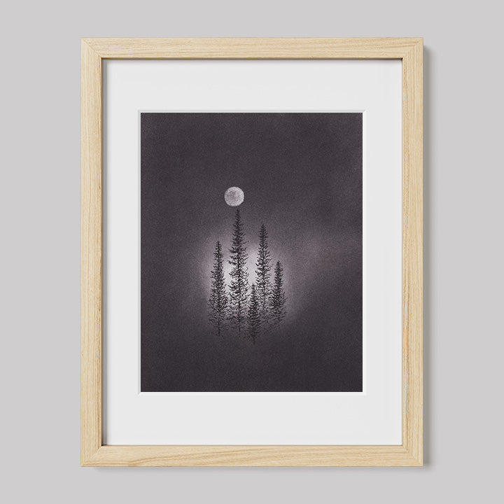 Shine On Us Charcoal Drawing Print-Drawings-nakedpastor