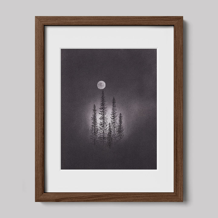 Shine On Us Charcoal Drawing Print-Drawings-nakedpastor