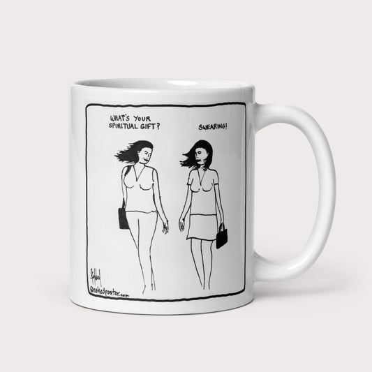 Swearing as a Spiritual Gift Mug