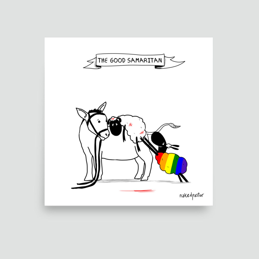 Good Samaritan Print-nakedpastor