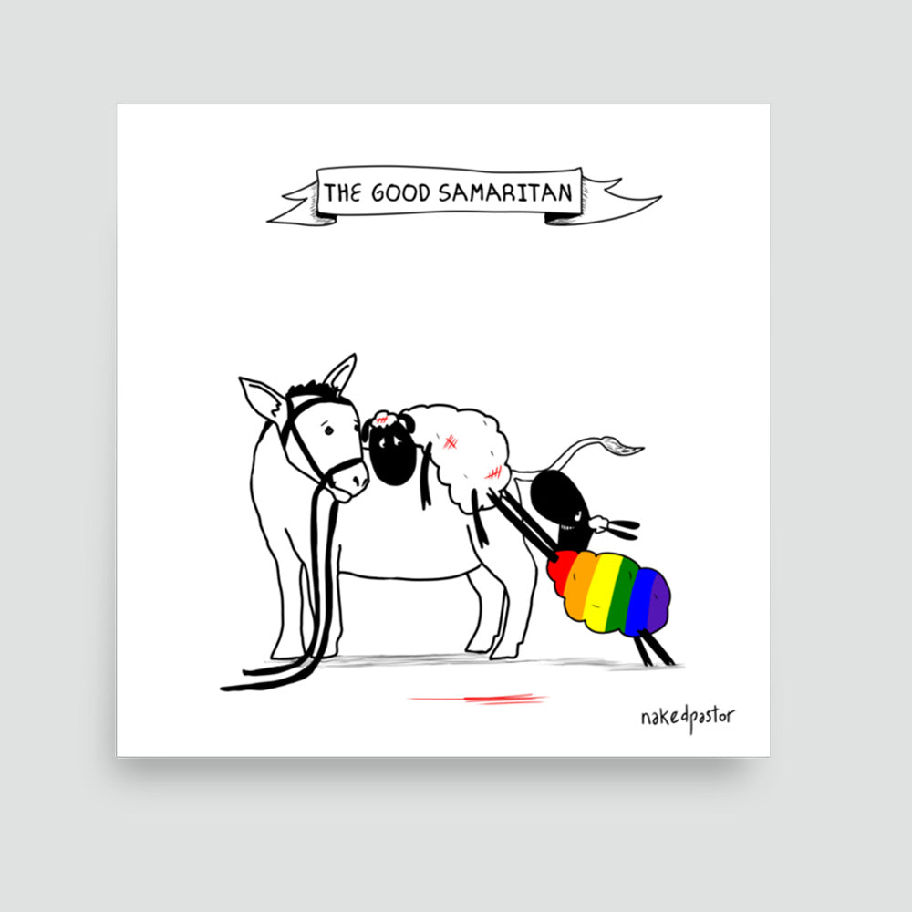Good Samaritan Print-nakedpastor