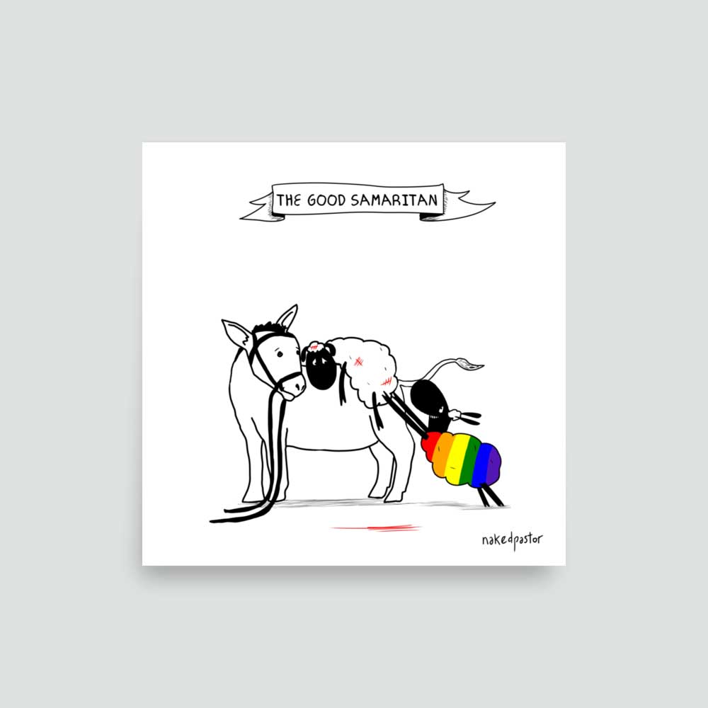 Good Samaritan Print-nakedpastor