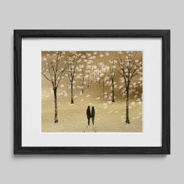 Together in the Midst of Life Watercolor Print-Paintings-nakedpastor