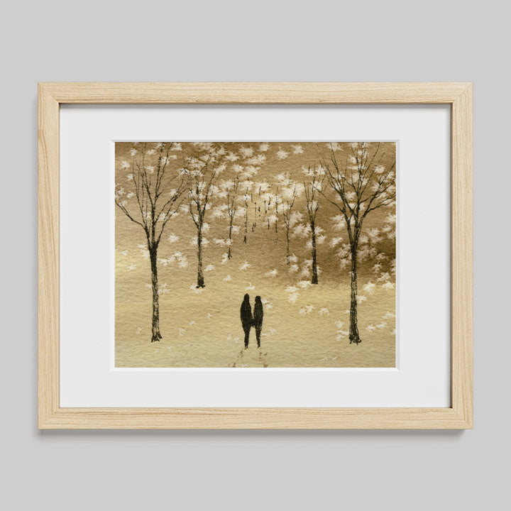 Together in the Midst of Life Watercolor Print-Paintings-nakedpastor