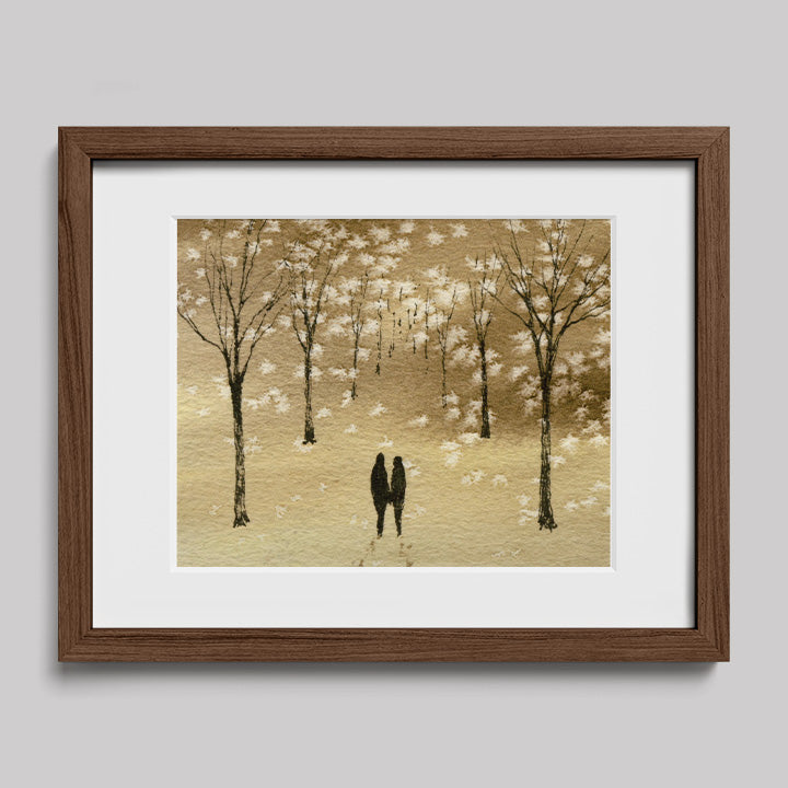 Together in the Midst of Life Watercolor Print-Paintings-nakedpastor