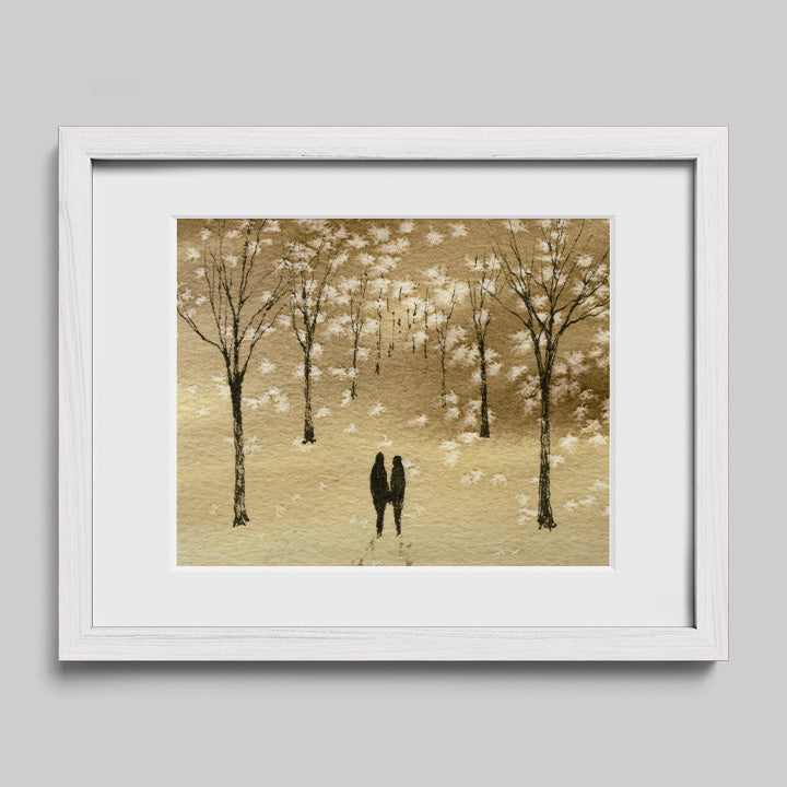 Together in the Midst of Life Watercolor Print-Paintings-nakedpastor