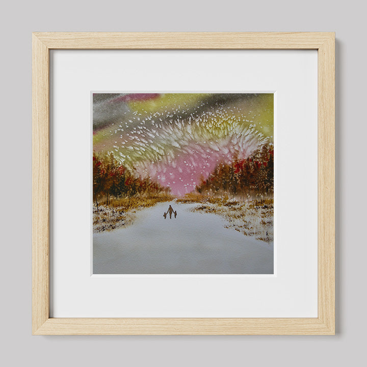 Together We Will Watercolor Print-Paintings-nakedpastor