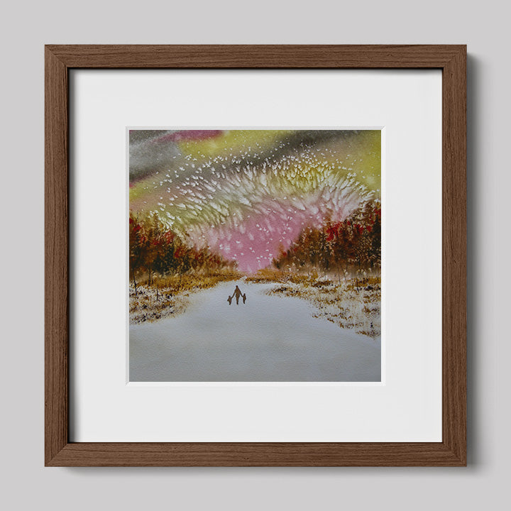 Together We Will Watercolor Print-Paintings-nakedpastor