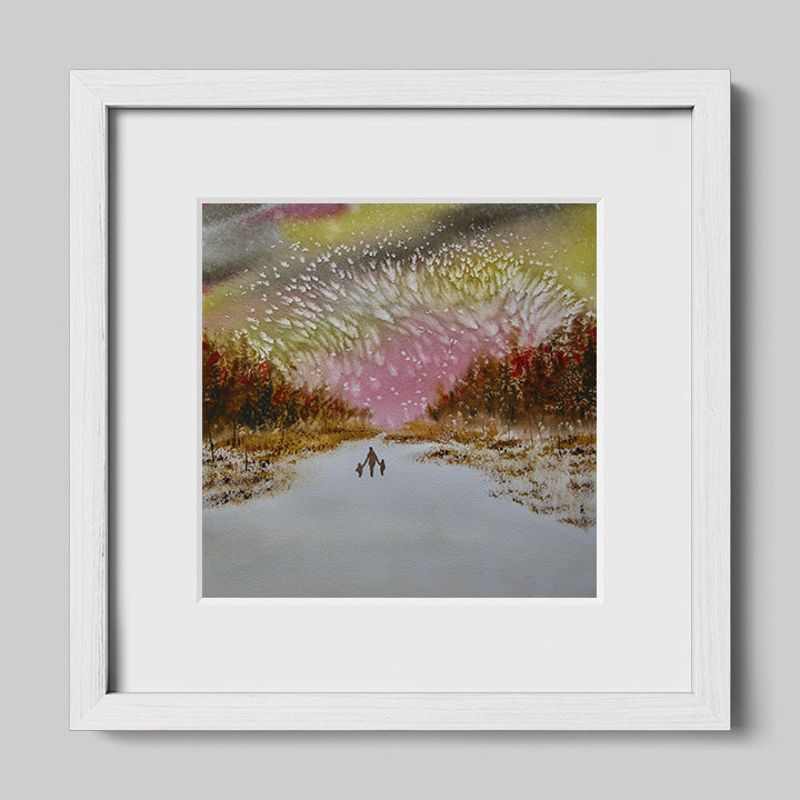 Together We Will Watercolor Print-Paintings-nakedpastor