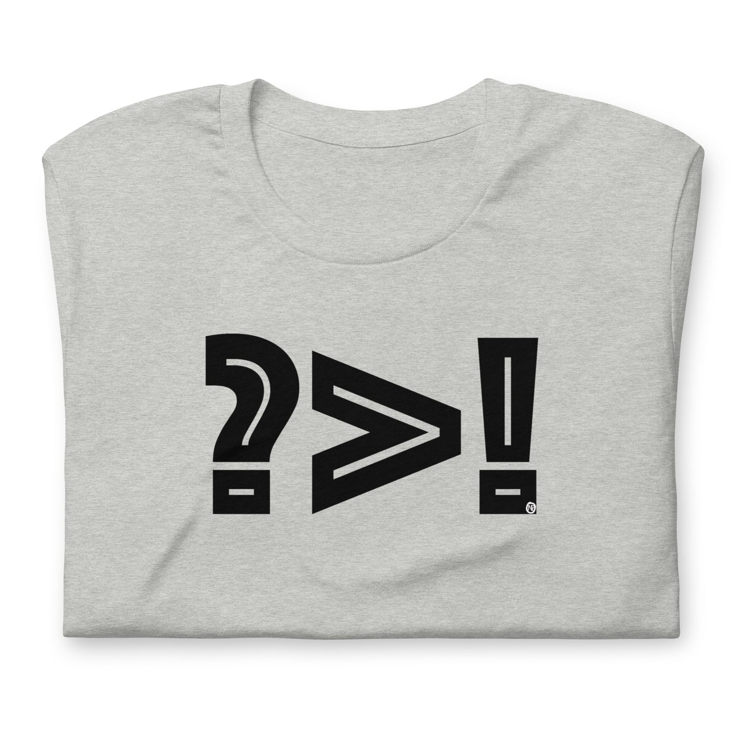 Questions are Greater Than Answers T-Shirt - by nakedpastor