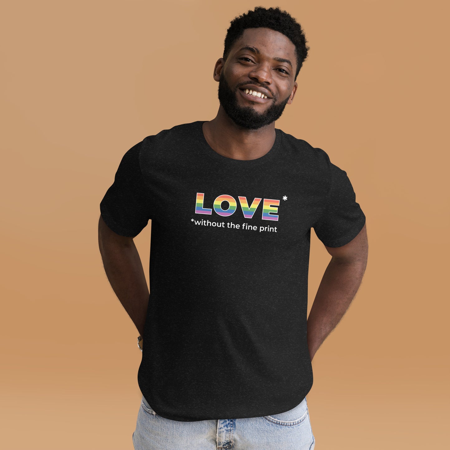 Love without the Fine Print T-shirt - by nakedpastor