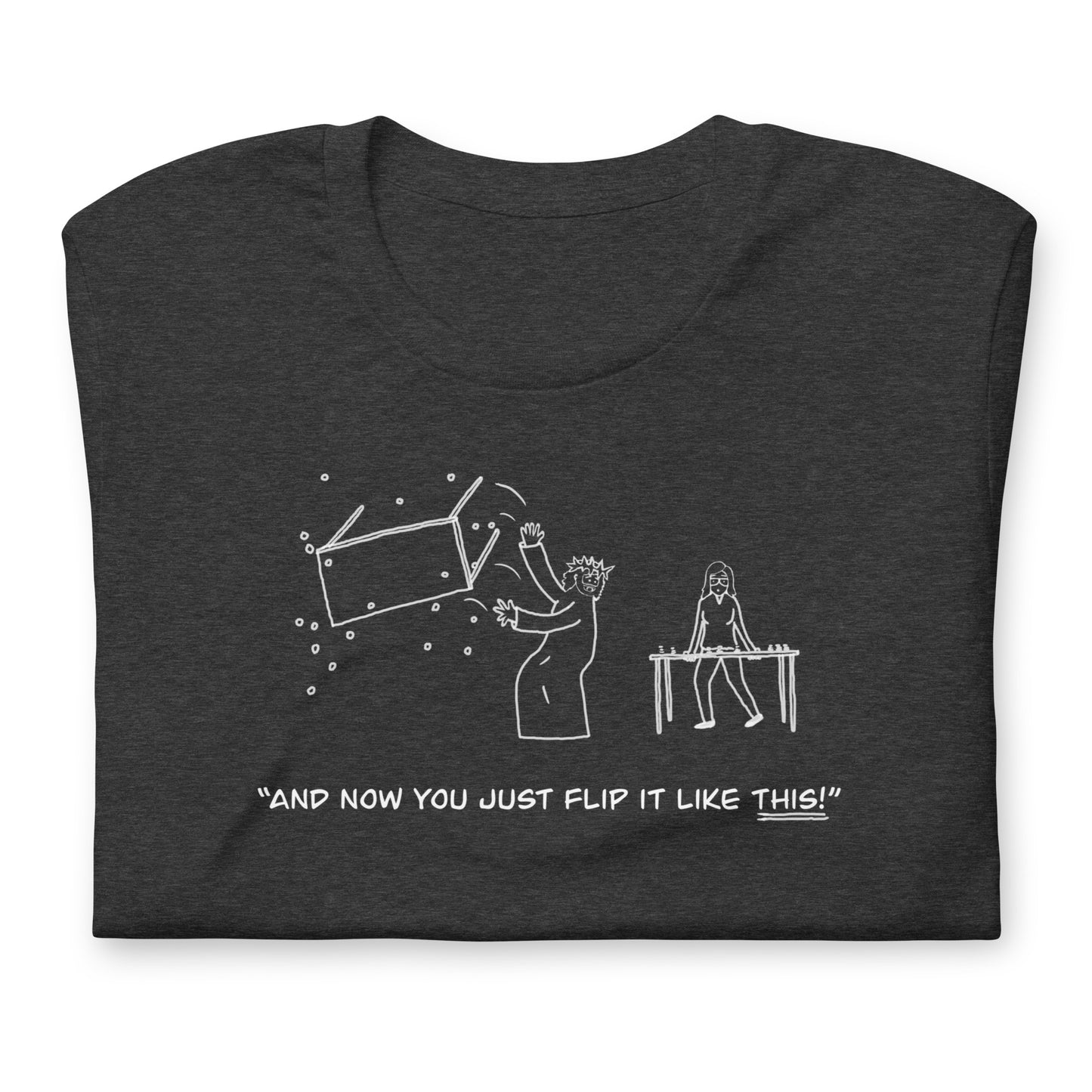 Jesus Flip It Like This T-Shirt - by nakedpastor