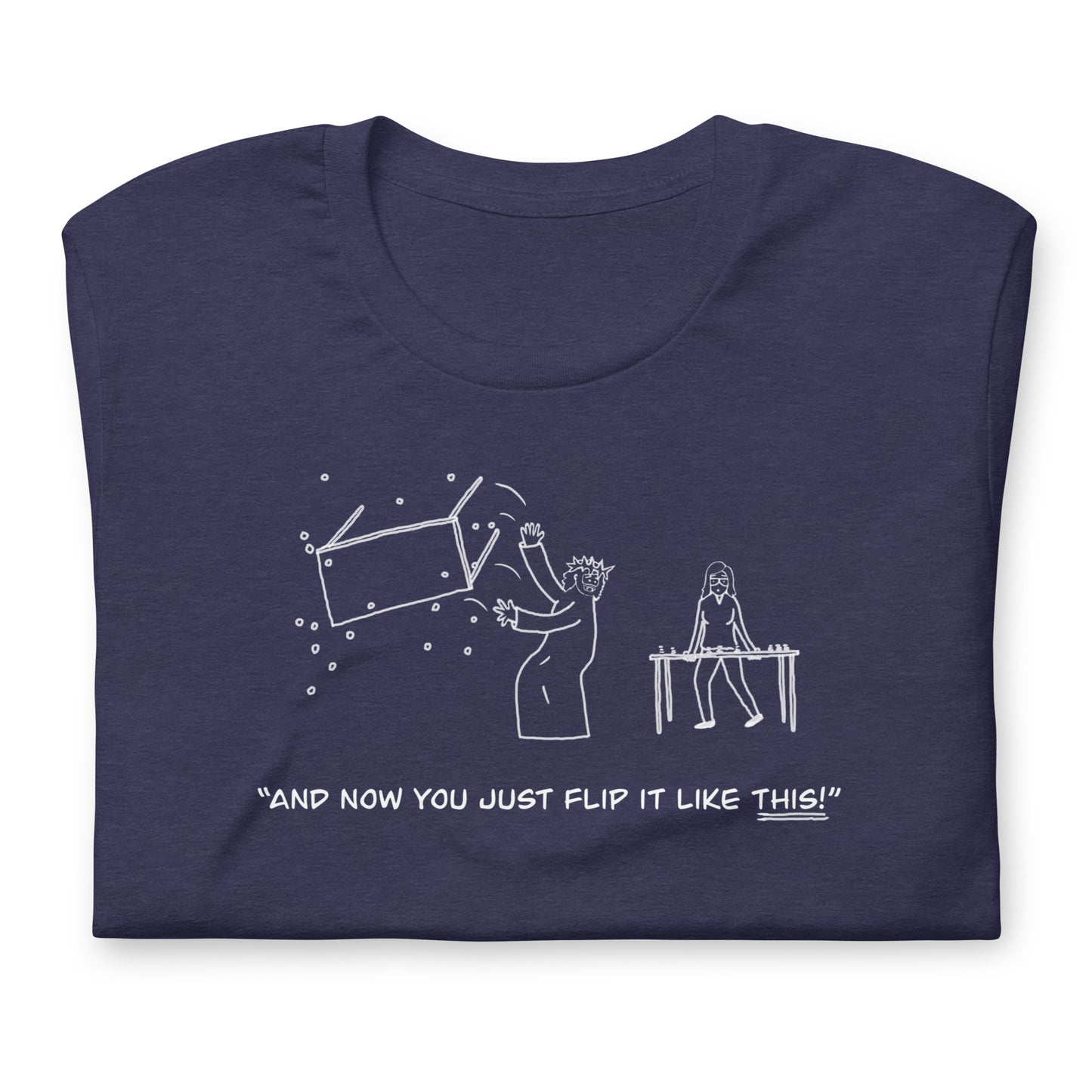 Jesus Flip It Like This T-Shirt - by nakedpastor