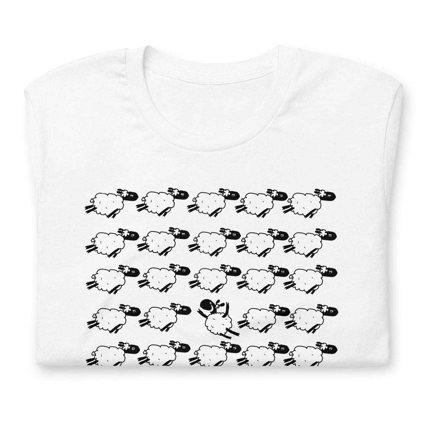Go Against the Flock T-Shirt - by nakedpastor