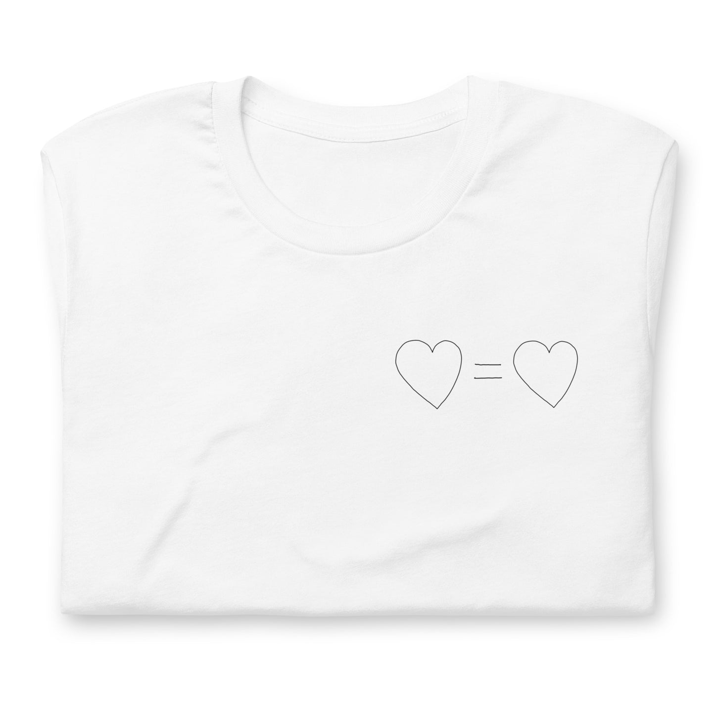 Heart = Heart T-Shirt - by nakedpastor
