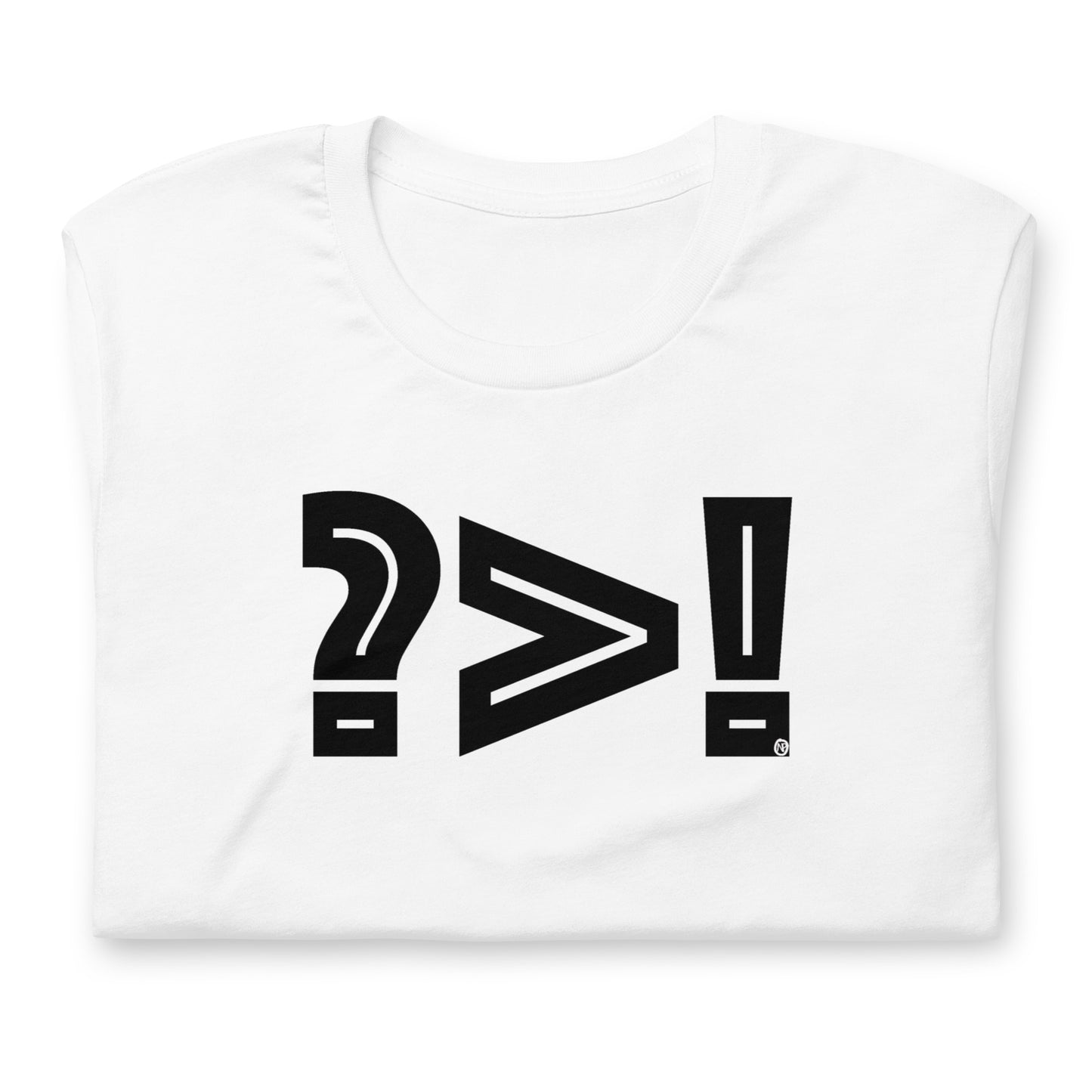 Questions are Greater Than Answers T-Shirt - by nakedpastor