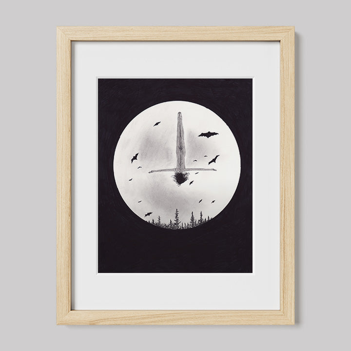 Sophia "Upsidedown" Print-Drawings-nakedpastor