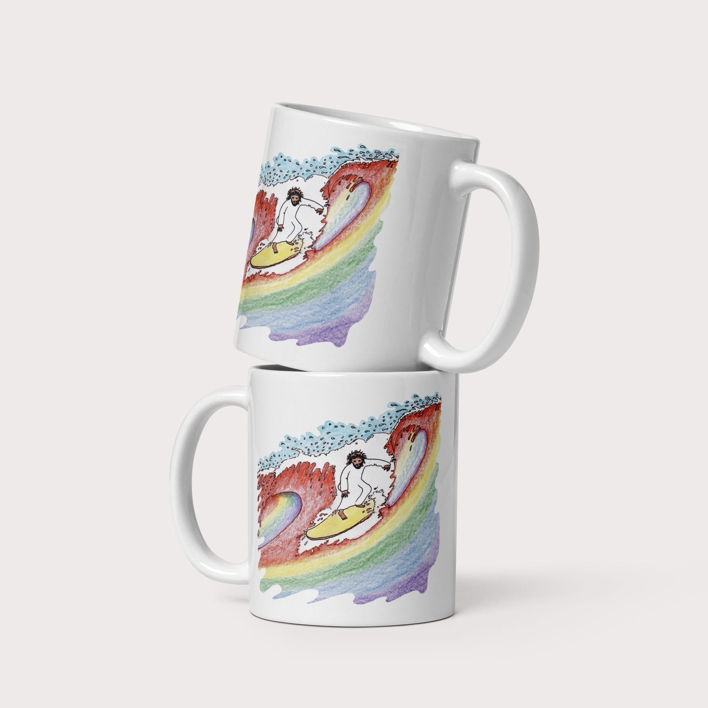 Wave of Gay Theology Mug - by nakedpastor
