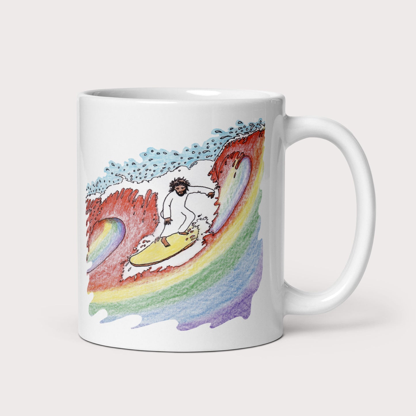 Wave of Gay Theology Mug - by nakedpastor