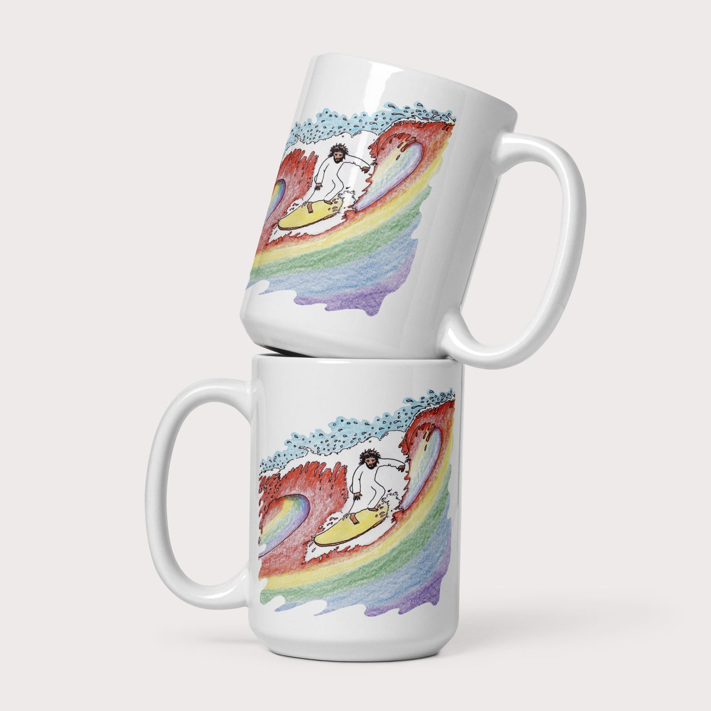 Wave of Gay Theology Mug - by nakedpastor