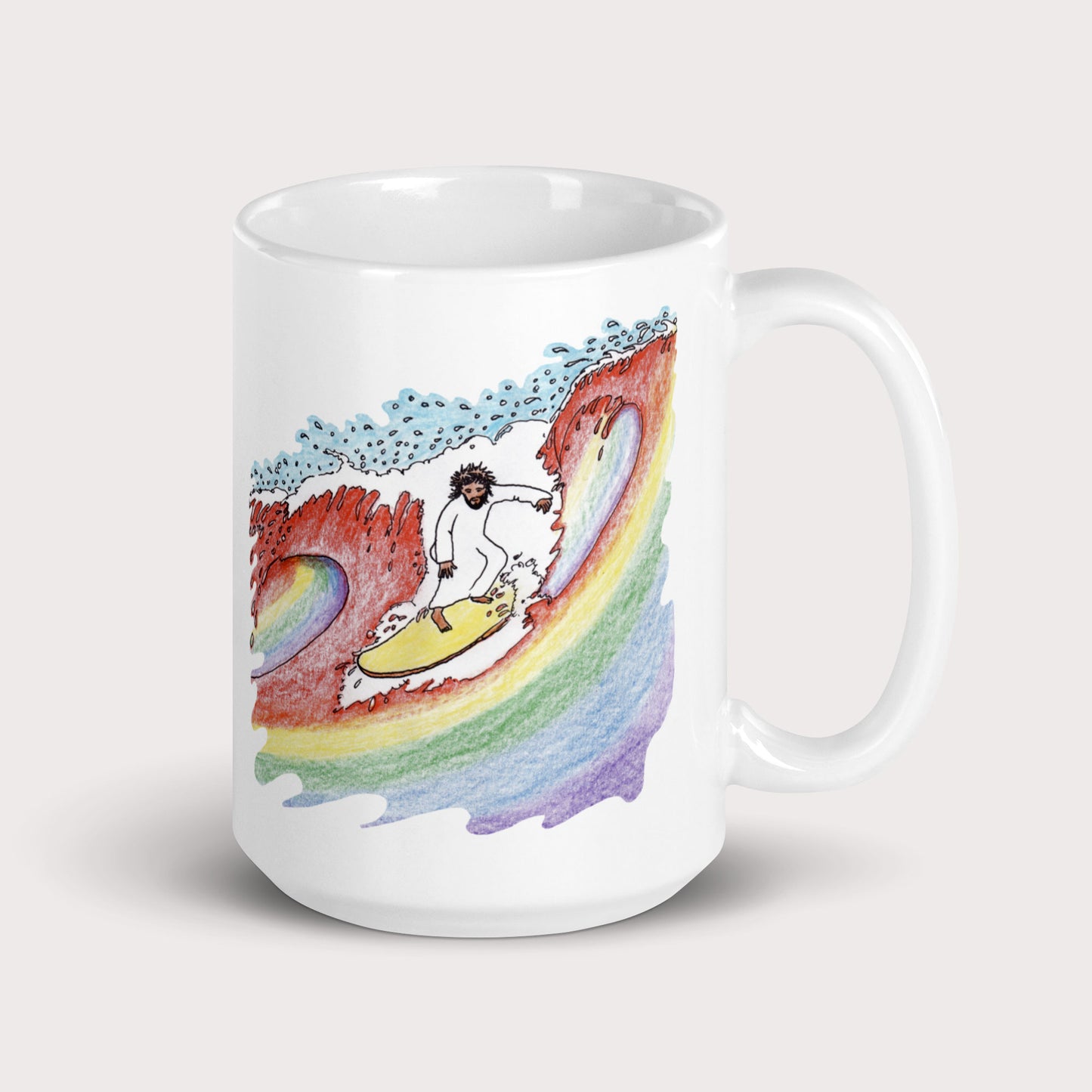 Wave of Gay Theology Mug - by nakedpastor