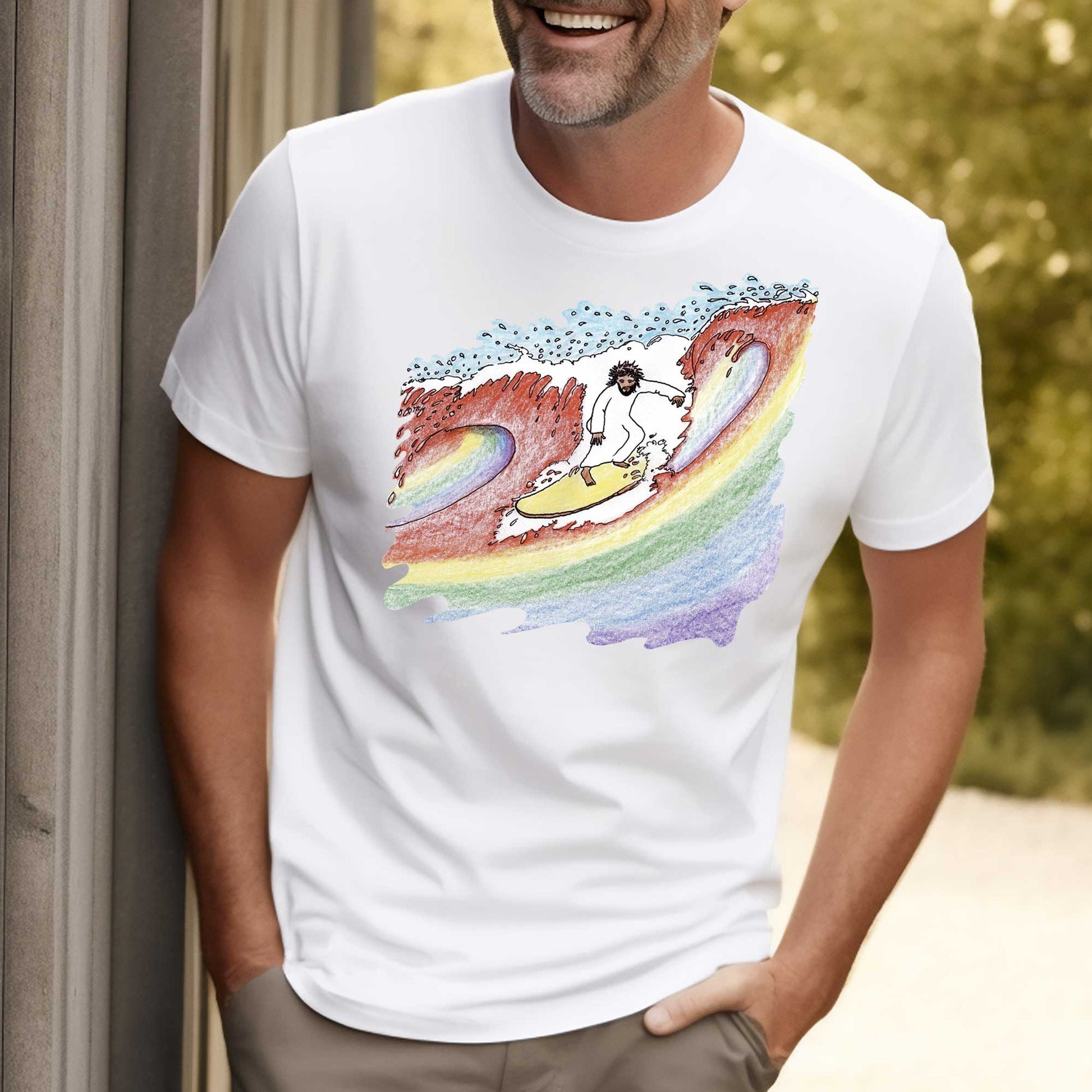 Wave of Gay Theology T-Shirt - by nakedpastor