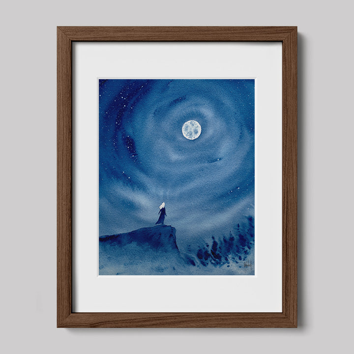 When Will I Tell Them Watercolor Print-Paintings-nakedpastor