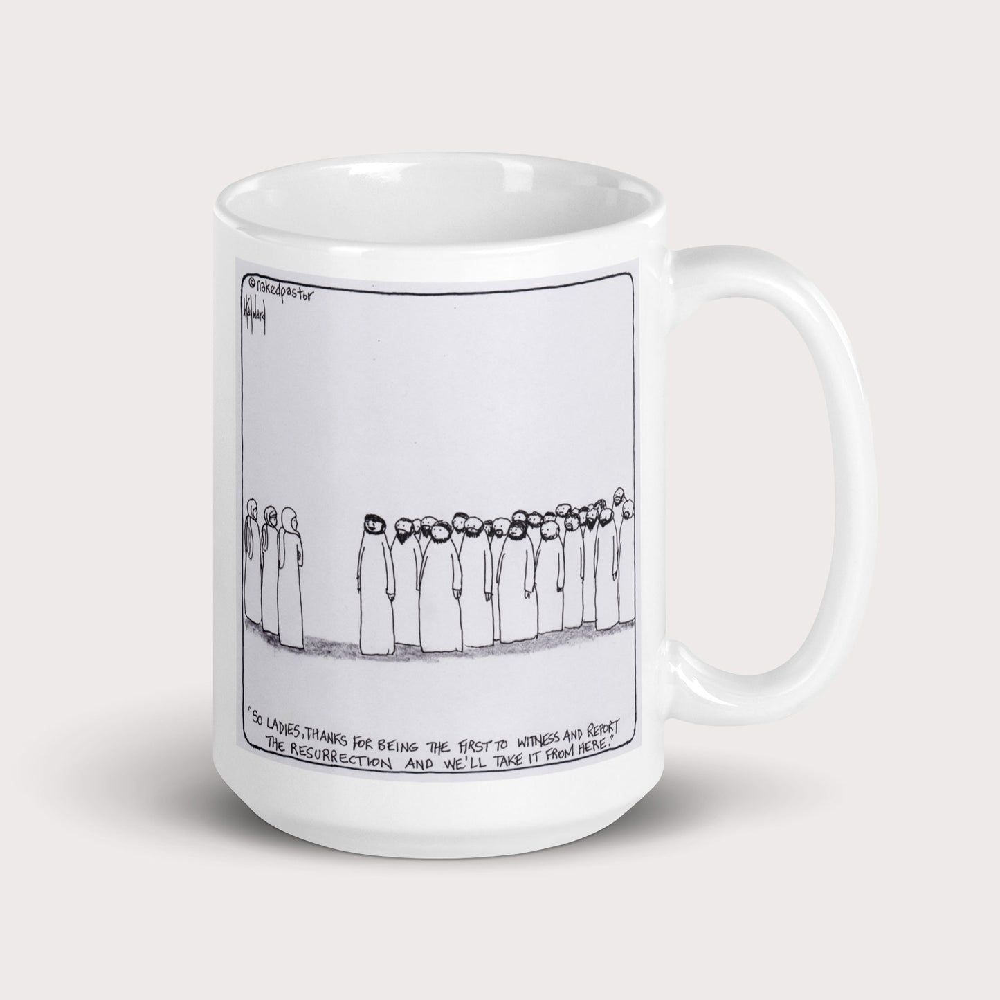 Women and the Resurrection Mug - by nakedpastor