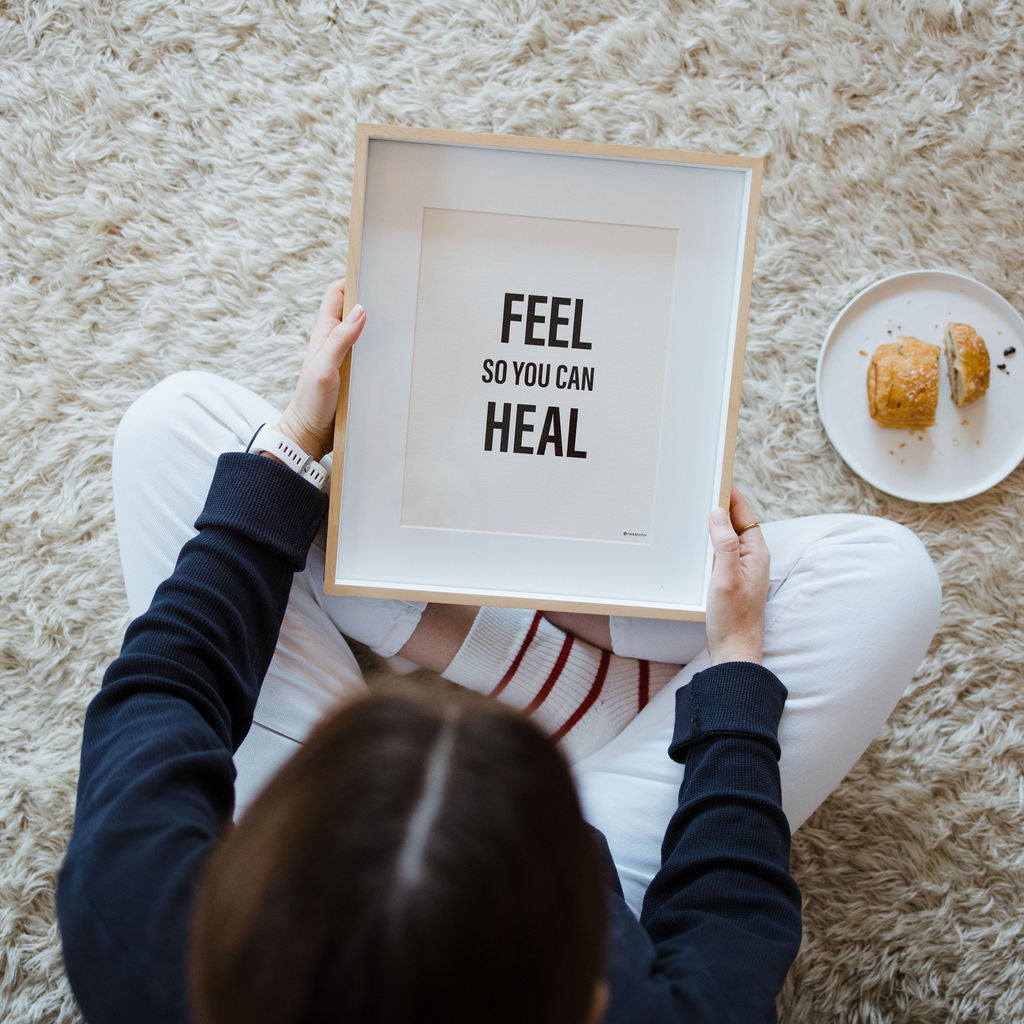Feel So You Can Heal - Off-White - by nakedpastor