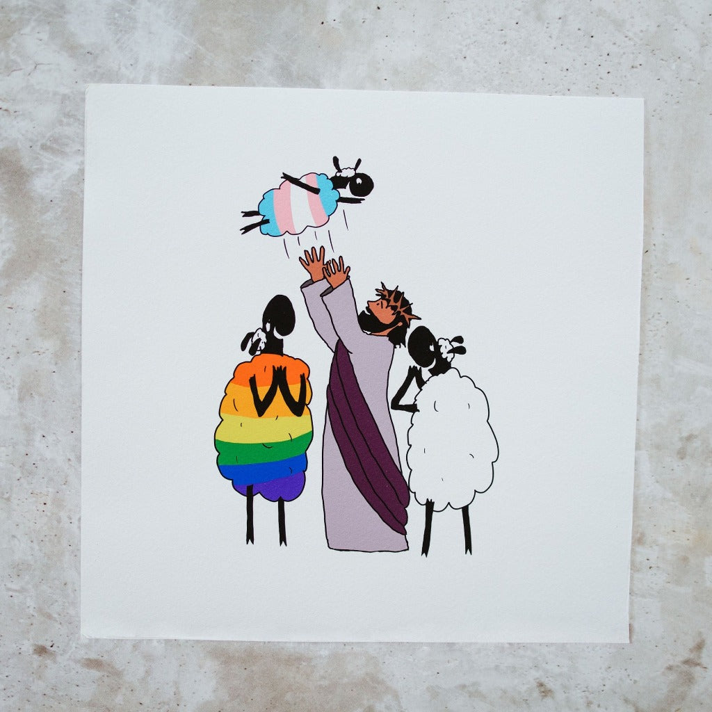 Family Fun LGBTQIA Print - by nakedpastor