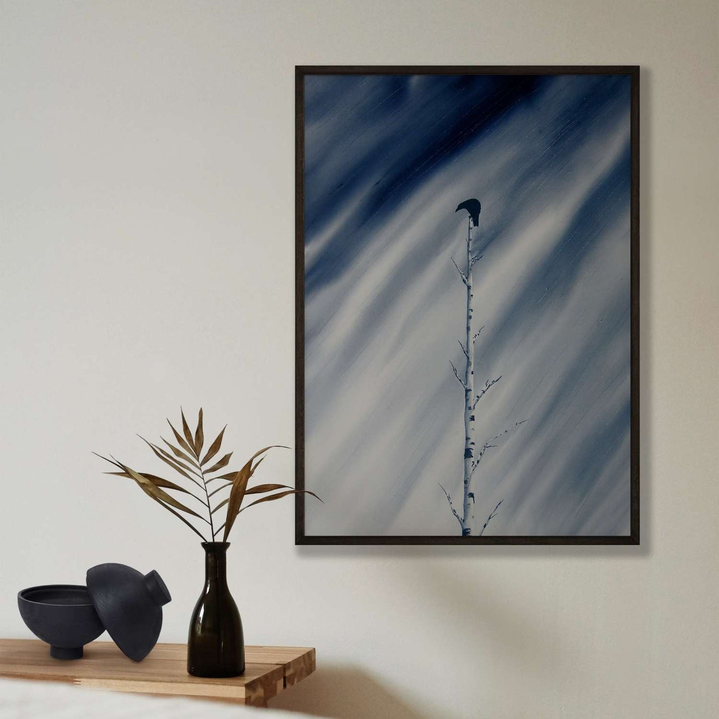 Alone I Will Stand Watercolor Print-Paintings-nakedpastor