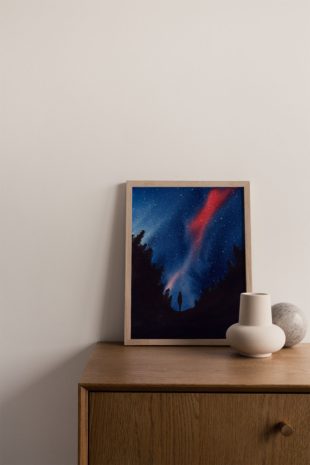 Am I Seen Watercolor Print - by nakedpastor