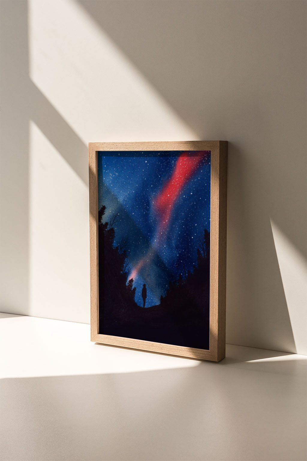 Am I Seen Watercolor Print - by nakedpastor