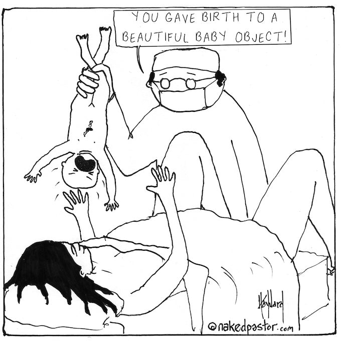 Beautiful Baby Object Digital Cartoon - by nakedpastor