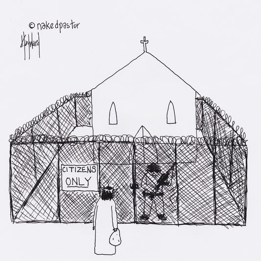 Citizens Only Digital Cartoon - by nakedpastor