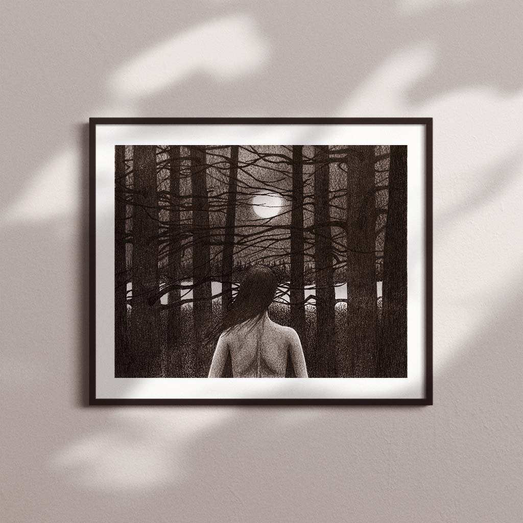 Sophia Clearing Print - by nakedpastor