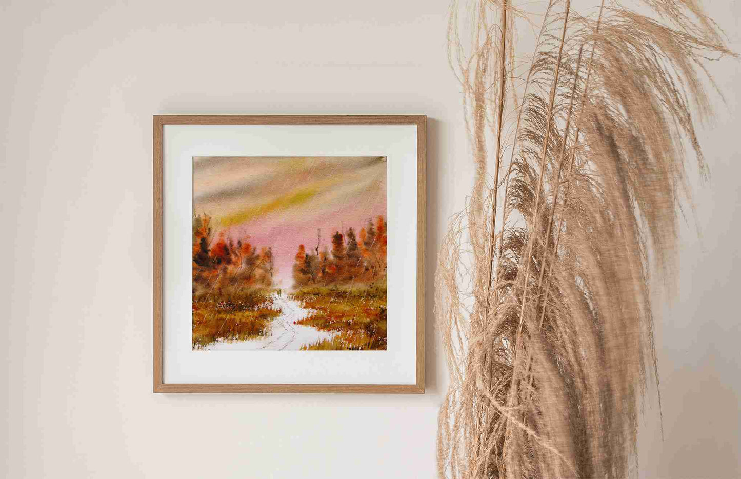 Come Isolate With Me Watercolor Print - by nakedpastor