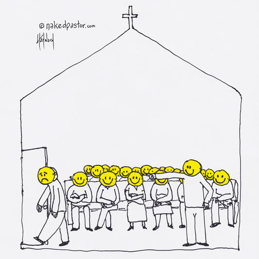 Dare to be Real Digital Cartoon - by nakedpastor