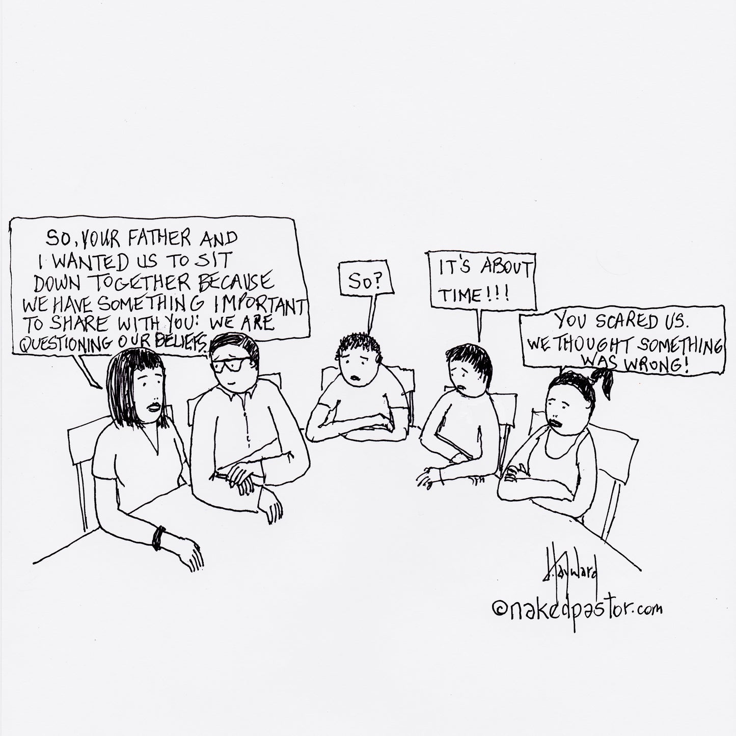 Deconstructing Kids Digital Cartoon - by nakedpastor