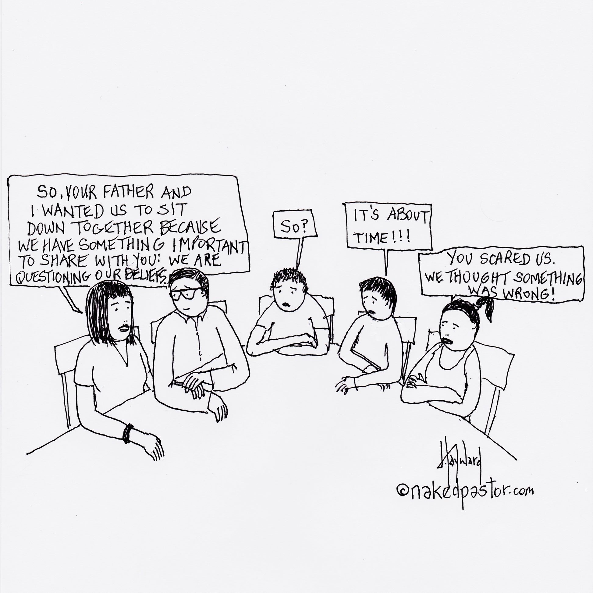 Deconstructing Kids Digital Cartoon - by nakedpastor