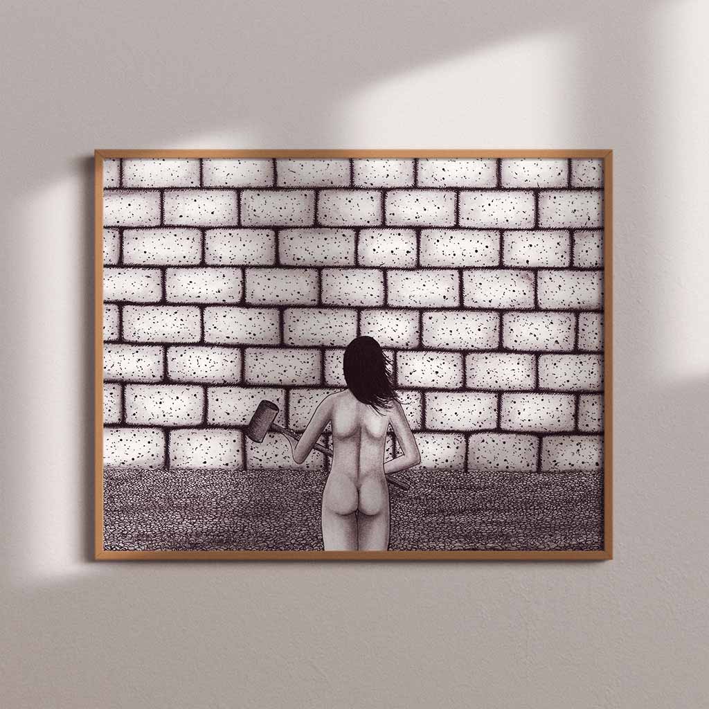 Sophia Deconstruction Print - by nakedpastor
