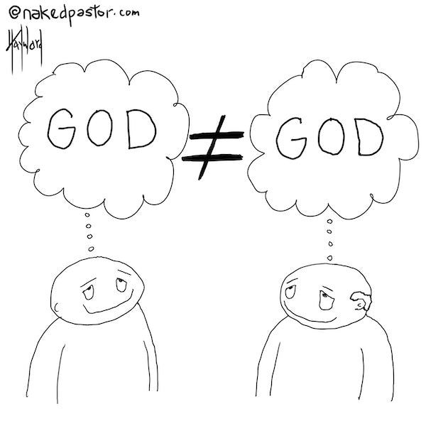 Does Not Equal Digital Cartoon - by nakedpastor