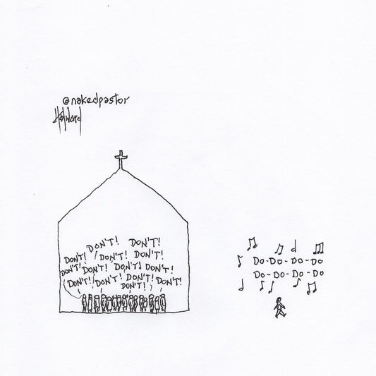 Don't or Do Digital Cartoon - by nakedpastor