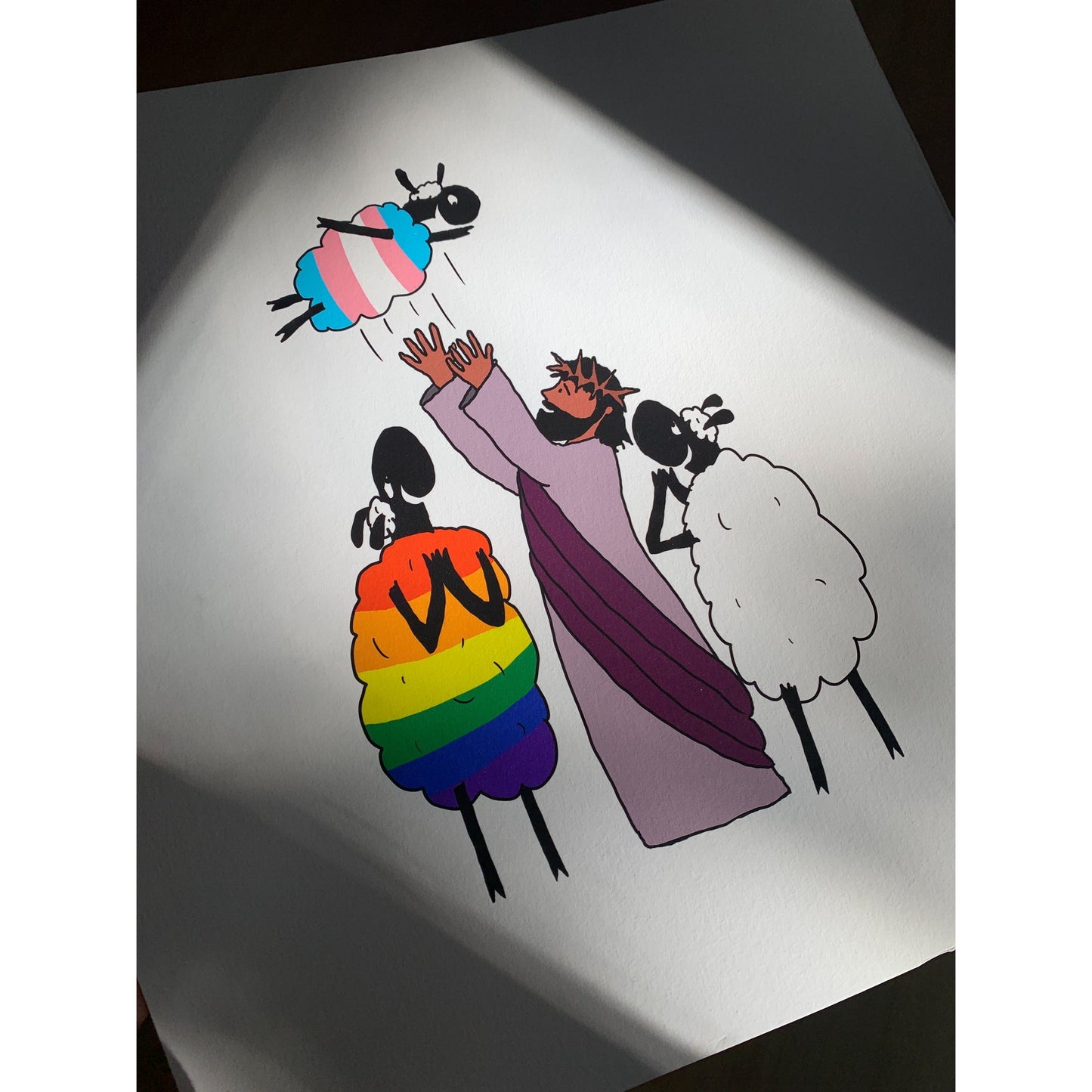 Family Fun LGBTQIA Print - by nakedpastor