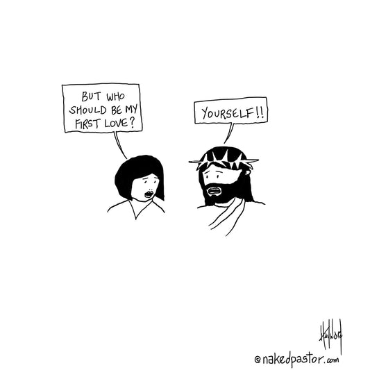 First Love Digital Cartoon - by nakedpastor